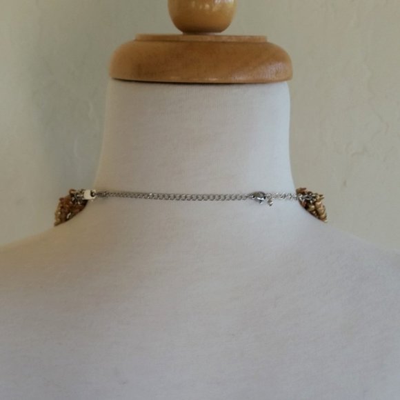 Silpada Gold/Copper Pearl Necklace N1366 Plus Extender - Picture 4 of 10